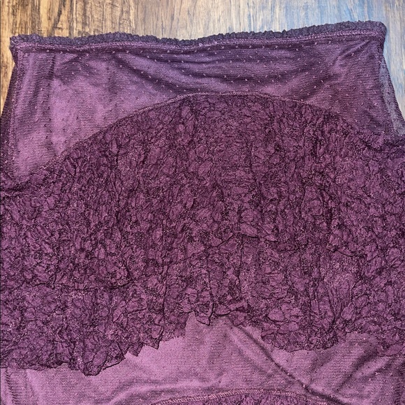 NWOT Free People Lace In Love Tiered ruffle Skirt size Medium - Picture 12 of 13